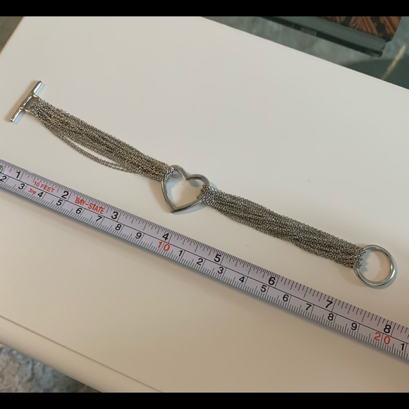 TIFFANY & Co. Inspired Mesh Heart Bracelet - Picture 12 of 12